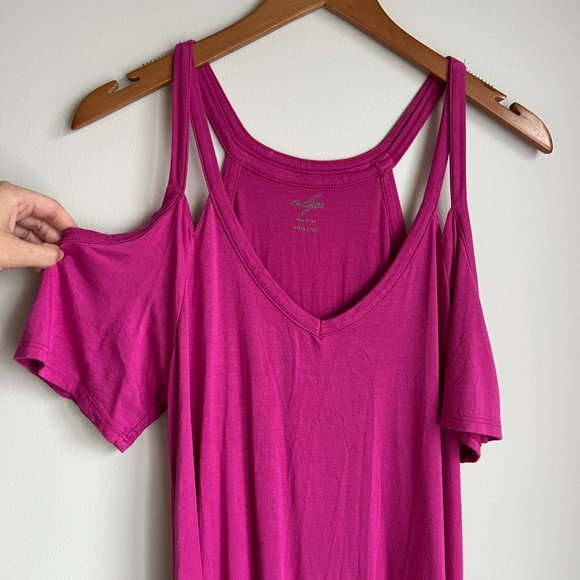 Pink T shirt Dress - Picture 1 of 3